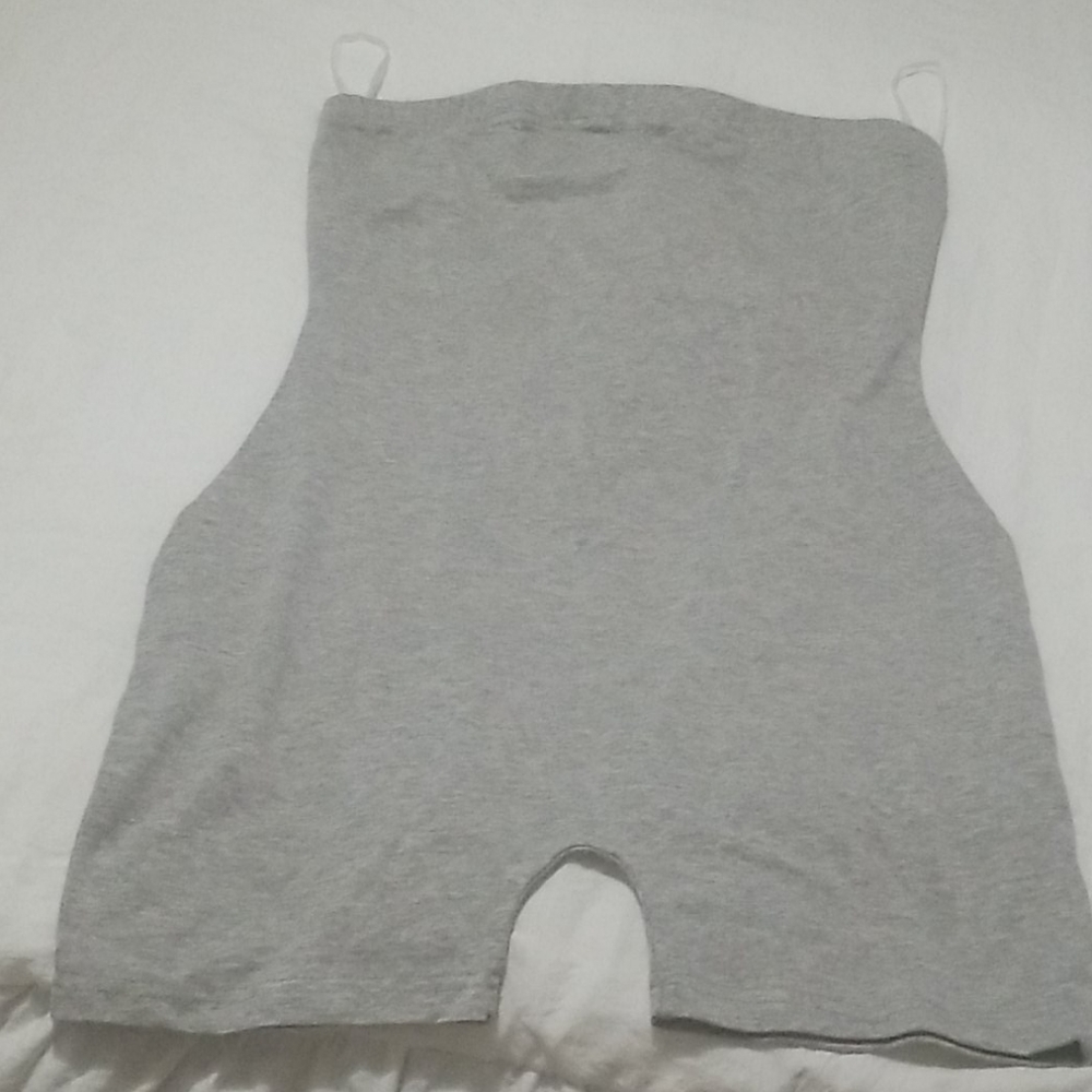 Healther knit tube romper